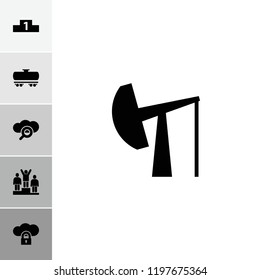 Platform icon. collection of 6 platform filled icons such as search cloud, cloud protection, ranking, cargo wagon. editable platform icons for web and mobile.