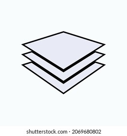 Platform Icon. Database Symbol  - Vector 