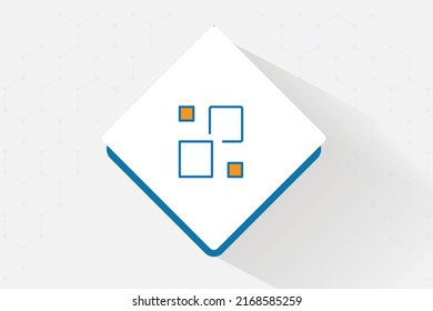 Platform Overview icon vector design