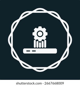 Platform symbol trendy artwork useful vector Illustration circle design pretty colorful background.eps