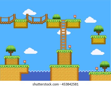 Platformer Game Assets Tiles