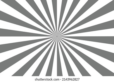 Platinum Gray Color And White Color Sunburst For The Background. Flag Of Japanese. The Rising Sun.
