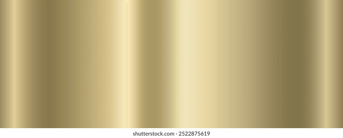 Platinum metallic gradient. Banners with a metallic gold gradient texture. Vector illustration.