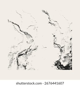 Platino sobre Vector de bronce textura granulada grunge, elegante superficie metálica, elemento de diseño versátil para fondos, carteles y proyectos creativos.
