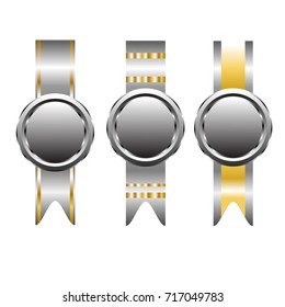 platinum tag award, vector illustration.