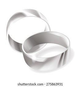 Platinum wedding ring icon