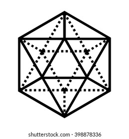 Platonic solid, Icosahedron