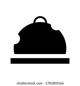 Icono de la plataforma o logotipo símbolo de signo aislado ilustración vectorial - iconos vectoriales de estilo negro de alta calidad
