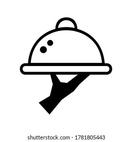 Platter icon or logo isolated sign symbol vector illustration - high quality black style vector icons
