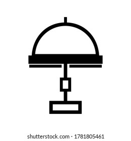 Icono de la plataforma o logotipo símbolo de signo aislado ilustración vectorial - iconos vectoriales de estilo negro de alta calidad
