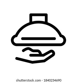 platter icon or logo isolated sign symbol vector illustration - high quality black style vector icons

