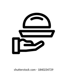 platter icon or logo isolated sign symbol vector illustration - high quality black style vector icons

