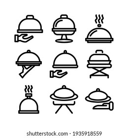 icono de bandeja o logotipo símbolo de signo aislado ilustración vectorial - Colección de iconos vectoriales de estilo negro de alta calidad
