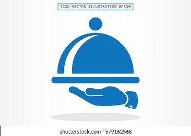 platter icon vector illustration.