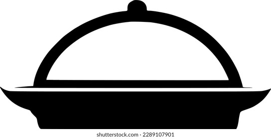 platter icon vector symbol design illustration
