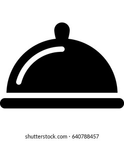 Platter Vector Icon