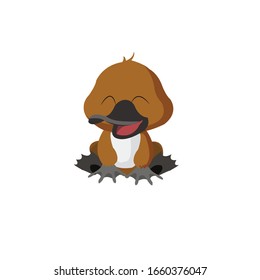 Platypus. Animal Cartoon Vector Illustration 