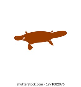 Platypus design vector illustration, Creative Platypus logo design concept template, symbols icons