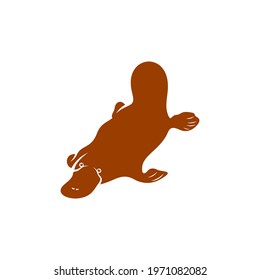 Platypus design vector illustration, Creative Platypus logo design concept template, symbols icons