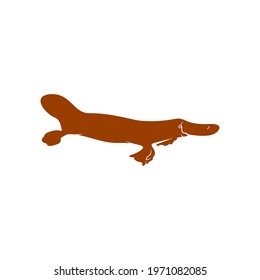 Platypus design vector illustration, Creative Platypus logo design concept template, symbols icons