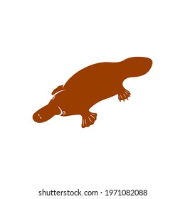 Platypus design vector illustration, Creative Platypus logo design concept template, symbols icons