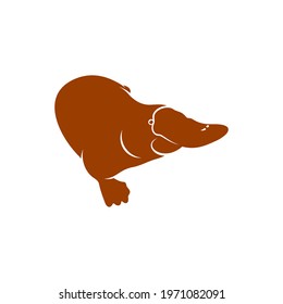 Platypus design vector illustration, Creative Platypus logo design concept template, symbols icons