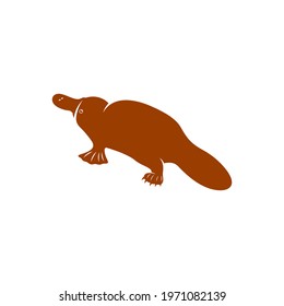 Platypus design vector illustration, Creative Platypus logo design concept template, symbols icons