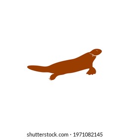 Platypus design vector illustration, Creative Platypus logo design concept template, symbols icons