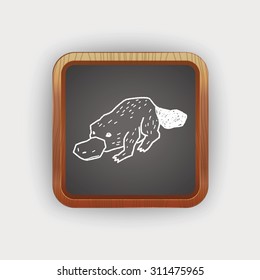 platypus doodle