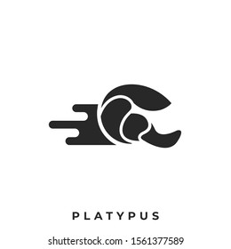 Platypus Illustration Vector Template, Suitable for Creative Industry, Multimedia, entertainment, Educations, Shop, and any related business