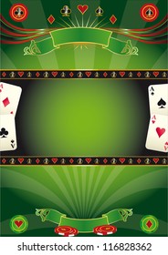 play it again. A poster for a casino. Are you ready for the world poker tour !!!