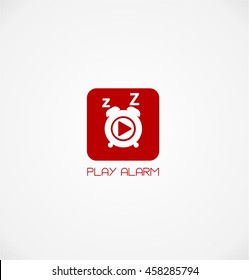 play alarm logo