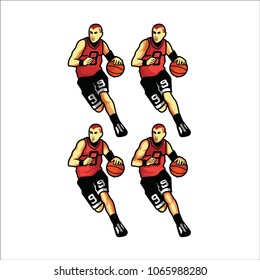 Play Basket Ball E Sport Logo