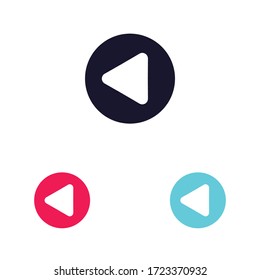 Play bottom Icon in trendy flat style isolated. Award symbol for your web site design, logo, app, UI. Vector illustration, EPS10.