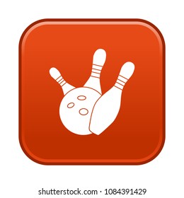 Play bowling icon
