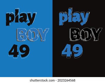 diseño de camisetas vectoriales de play boy 49