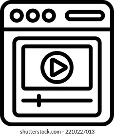 Play in Browser Vector icon which is suitable for commercial work and easily modify or edit it
