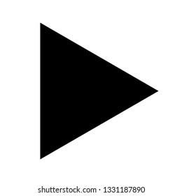 play button favorites icon vector