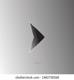 Play button flat icon/ Play illustration .eps10/ For websites, applications, programs, etc.
