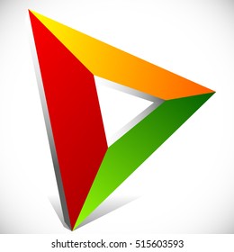 Play button / generic arrow, pointer, cursor icon or logo