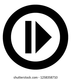 play button glyph icon