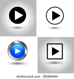 Play button icon