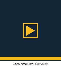 Play button icon.