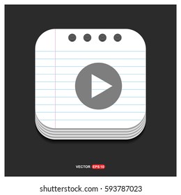 Play button icon