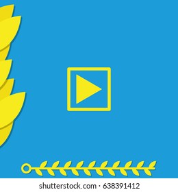Play button icon.