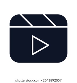 Play button icon. Black Play button icon on white background. Vector illustration. eps 10 .icon vector color aris