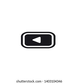 PLAY , BUTTON ICON DESIGN , VECTOR EPS10