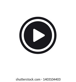 PLAY , BUTTON ICON DESIGN , VECTOR EPS10