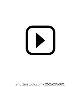 Jugar Botón Icon, Play Icon para el Diseño gráfico