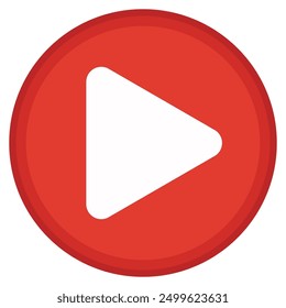 Icono del Botón del juego aislado en el fondo blanco.